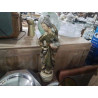 STATUETTE FEMME PLATRE