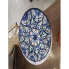 VIDE POCHE BLEU FLEURS