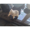 PETIT ELEPHANT INDIEN METAL LAITON
