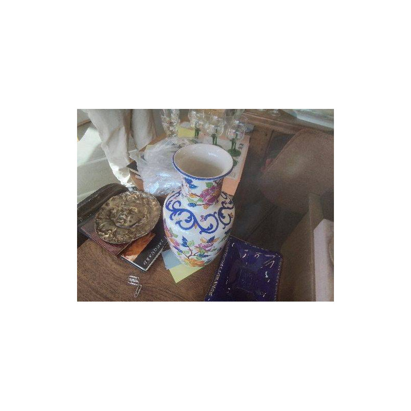 VASE DÉCOR FLEURS GM