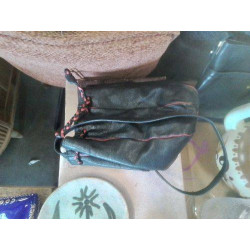 SAC CUIR NOIR RGE