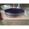 CENTRE DE TABLE MA VERRE BLEU