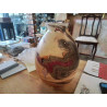 VASE VINTAGE VERRE OPAQUE