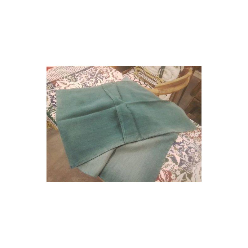 LOT 2 HOUSSES DE COUSSINS VERT RECT 40×70CM