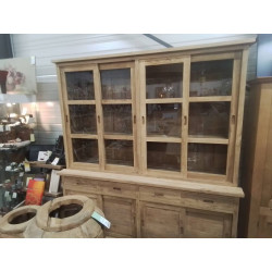 26/MEUBLE VITRINE TECK 2...