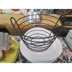 CORBEILLE METAL