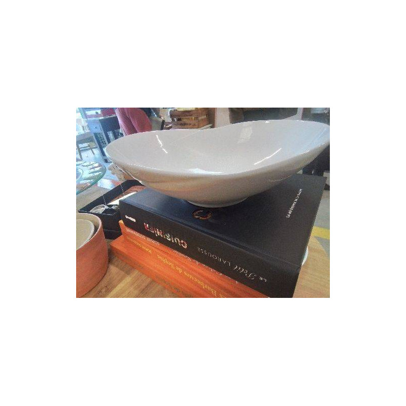 PLAT GRANDE COUPELLE BLANCHE