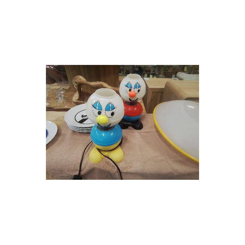 LAMPE DE CHEVET VINTAGE PERSONNAGE 