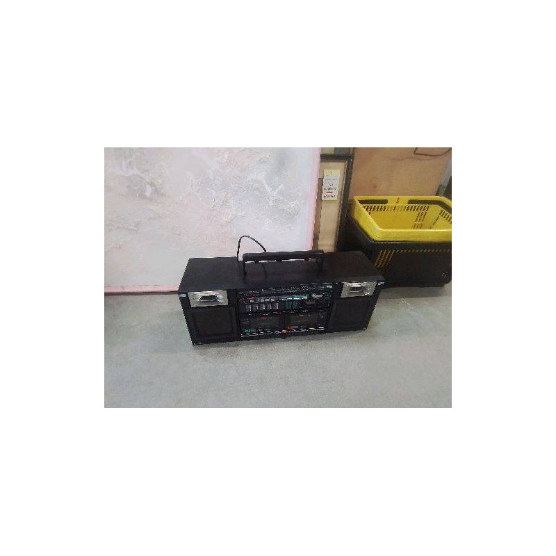POSTE DE RADIO CASSETTES SANSUI VINTAGE EN 3 PARTIES 2 ENCEINTES
