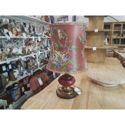 LAMPE BORDEAUX RETRO ABJ...