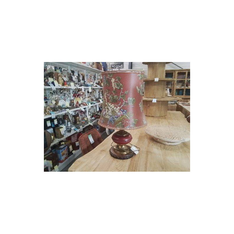 LAMPE BORDEAUX RETRO ABJ  FRUITS