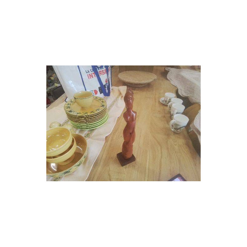 STATUETTE FEMME BOIS 