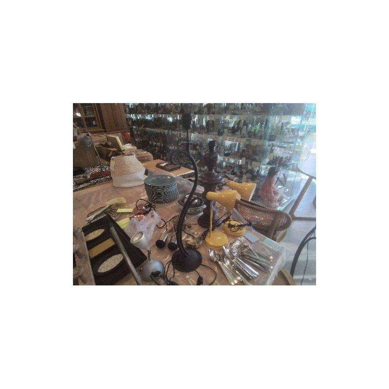 LAMPE FER FORGÉ ARABESQUE MM