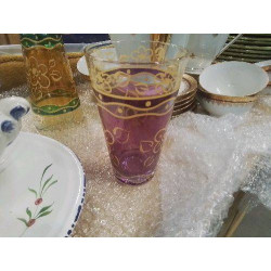 LOT DE 6 VERRES KORZILUS CREATION COUL