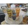 LOT DE 6 VERRES KORZILUS CREATION COUL