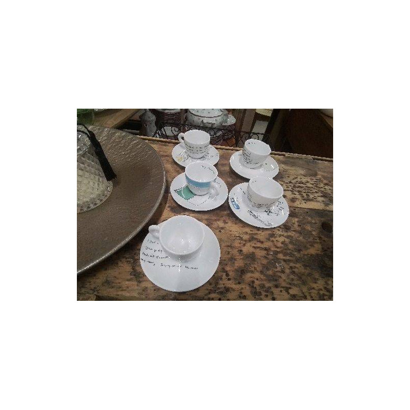 TASSE ILLY COLLECTION 2003 LOT DE 5