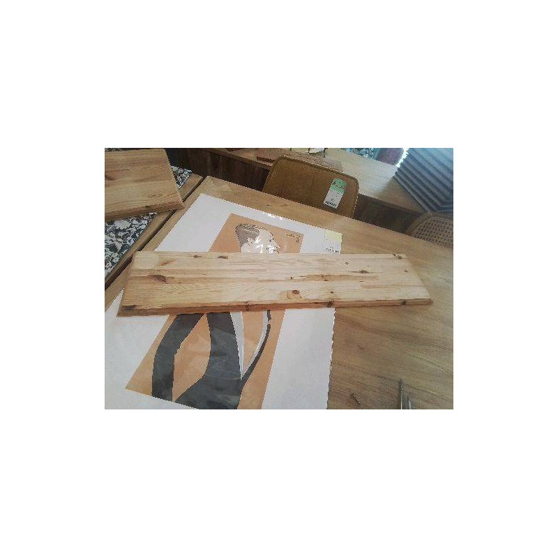 ETAGERE MURALE PIN + 2 PATERES PIN ACC BB