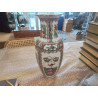 VASE CHINE PORCELAINE FLEURS ROSES