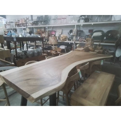 7/BARS02-MANGE DEBOUT SUAR 225*83-138*105 CM PLATEAU 8 CM