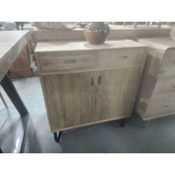 55/MEUBLE TECK 2 PORTES 2...