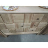 30//BUFFET TECK DAMIER 100*45*80 CM