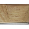 17/SEV04-BUFFET TECK 3 PORTES 3 TIROIRS 175*45*85 CM