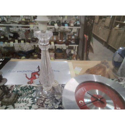 PIED DE LAMPE TRANSPARENT