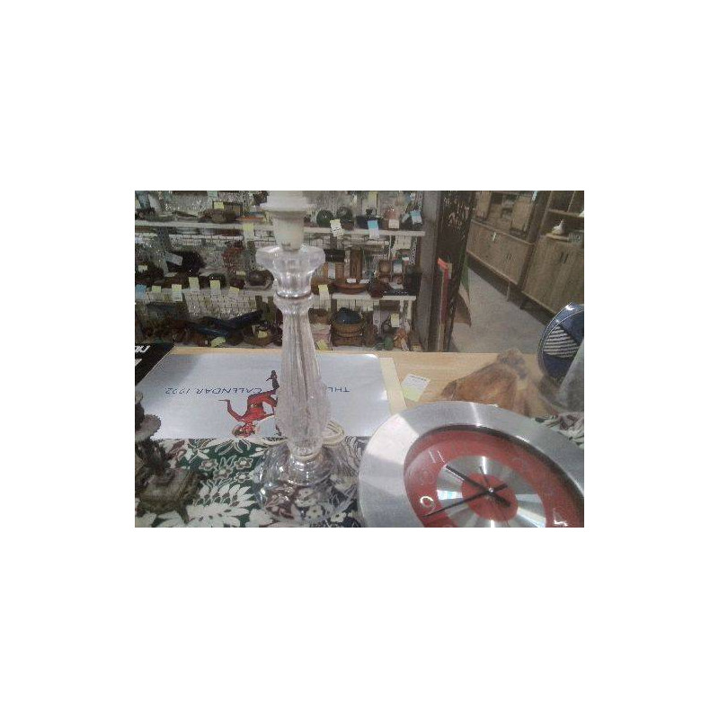 PIED DE LAMPE TRANSPARENT