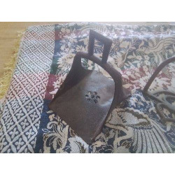 ETRIER ANCIEN METAL SPAHIS