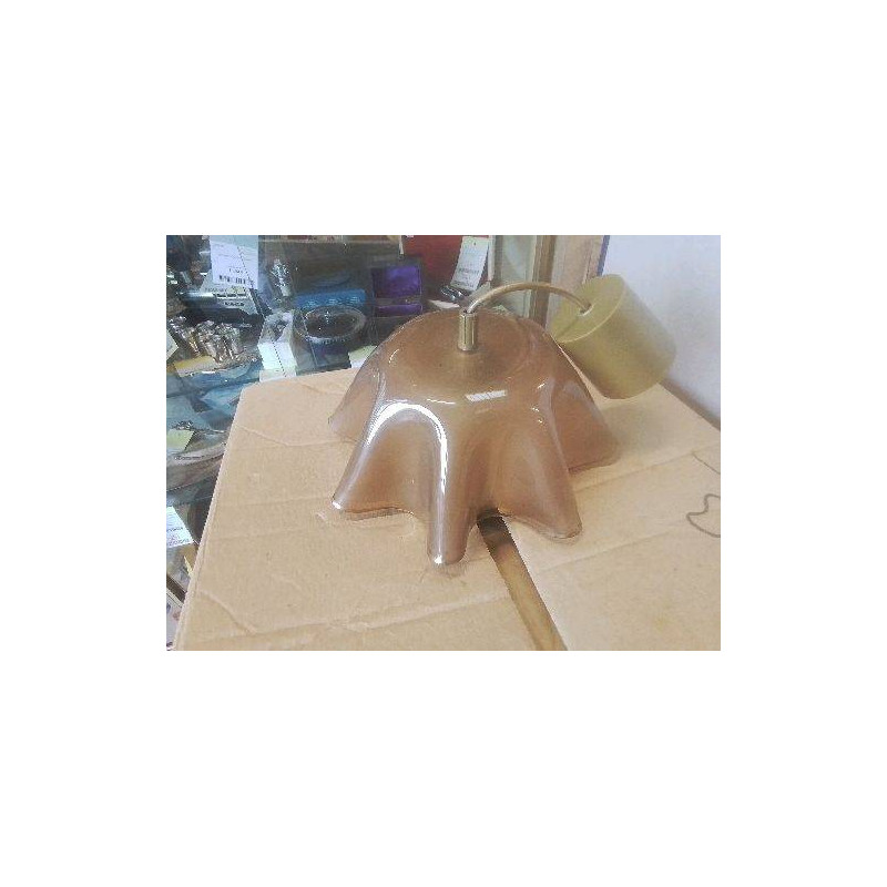 SUSPENSION DENTELÉ BEIGE DORÉ 