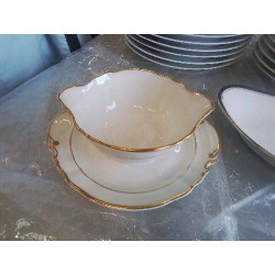 SAUCIERE BERNARDAUD CREME ET OR