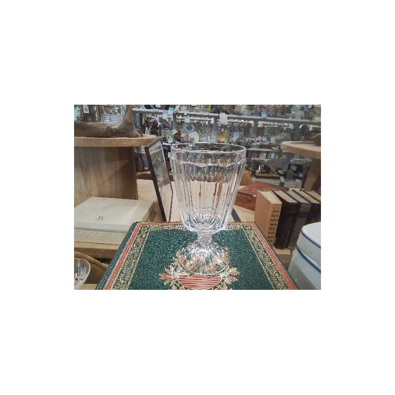 VERRE A EAU CRISTAL VILLEROY ET SOUS-TASSES