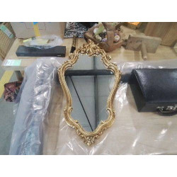 MIROIR DORE ST LXV RESINE