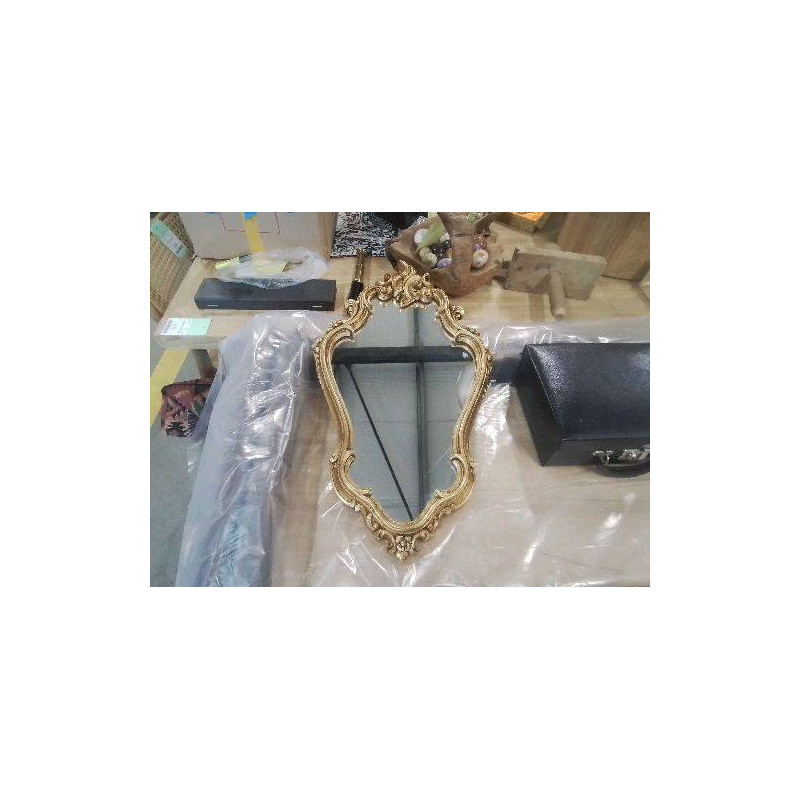 MIROIR DORE ST LXV RESINE