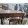 TABLE BUREAU BOIS ANC TITOIR DENTELE