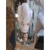PETITE POUPEE ANCIENNE BALLERINES NOIRES HABILLEE