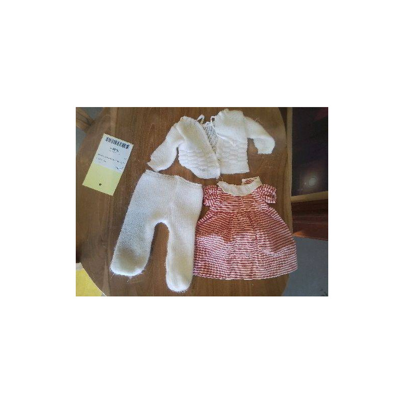 LOT VÊTEMENTS DE POUPÉE  VINTAGE