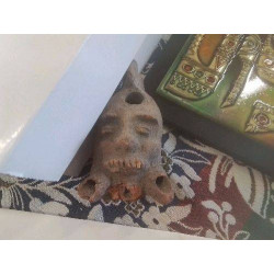 ANCIENNE LAMPE A HUILE EN...