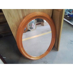 MIROIR OVALE PIN