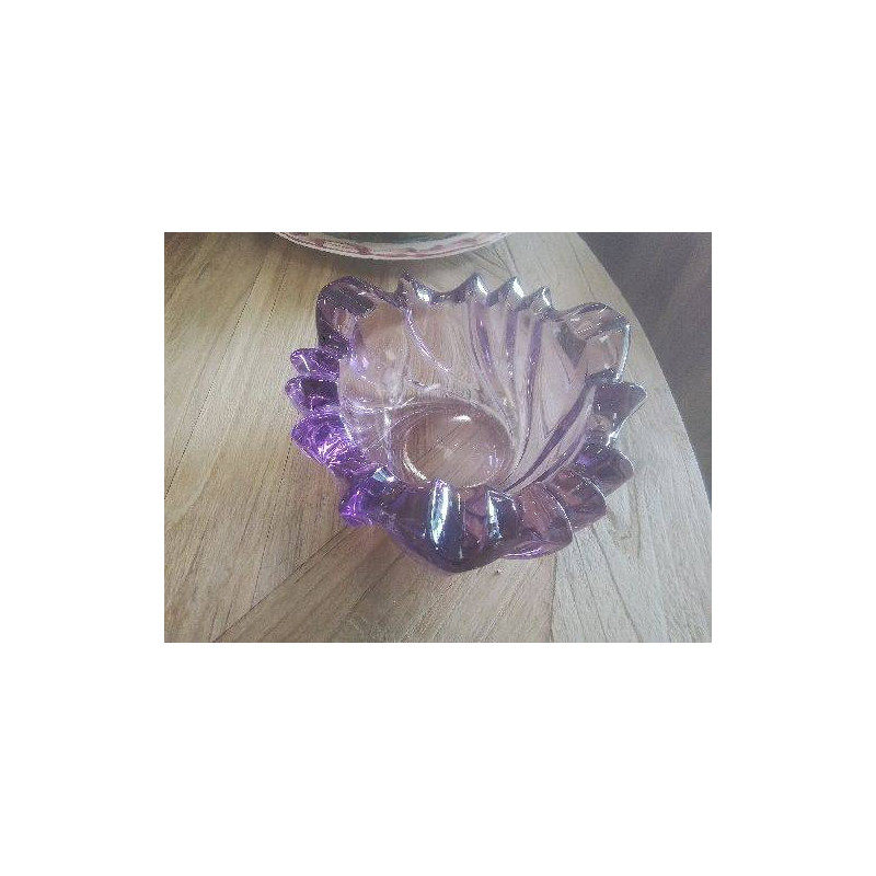 VIDE POCHE VINTAGE CRISTAL VIOLET