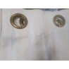 PAIRE DE RIDEAUX RAYE BEIGE ECRU 200X220 CM