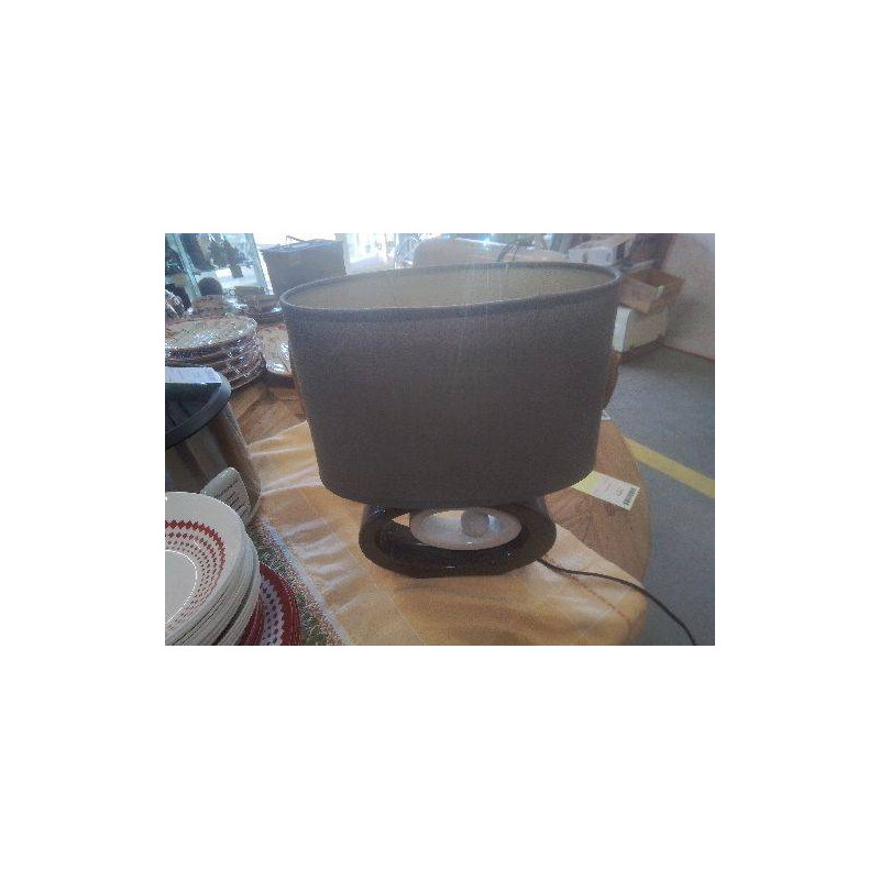 LAMPE A POSER GRIS BLANC