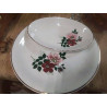 DUO PLATS DÉCOR FLEURS LUNEVILLE 