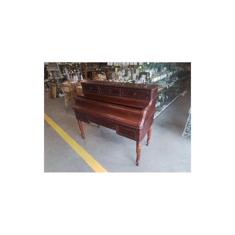 BUREAU ACAJOU 9T SYSTÈME + CLÉ TIRAGE A 10
