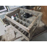 CAISSE 12 BOUTEILLES BOIS ANCIENNE