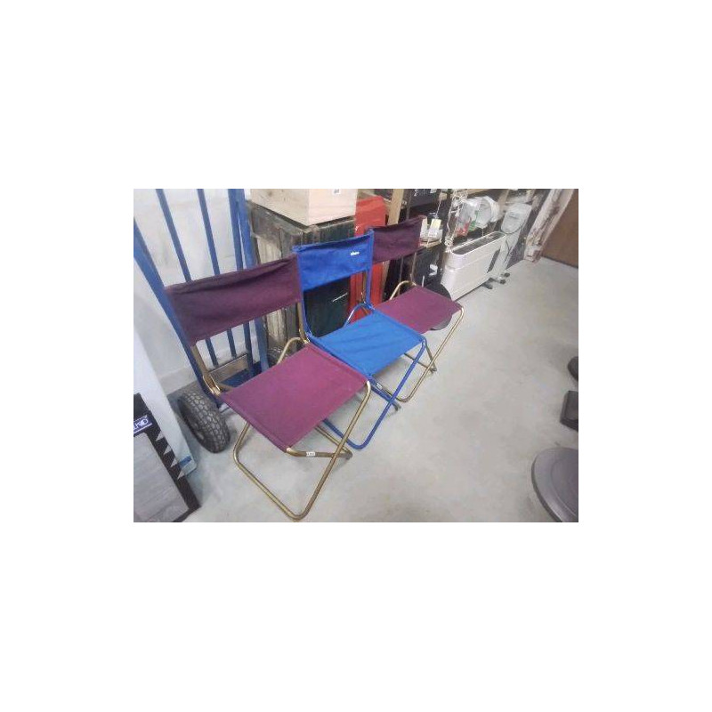 CHAISE CAMPING PLIANT VINTAGE LAFUMA