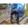 VASE PM BARBOTINE CHAUFRIASSE LIMOGES BLEU BLC