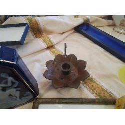 BOUGEOIR ORIENTAL METAL