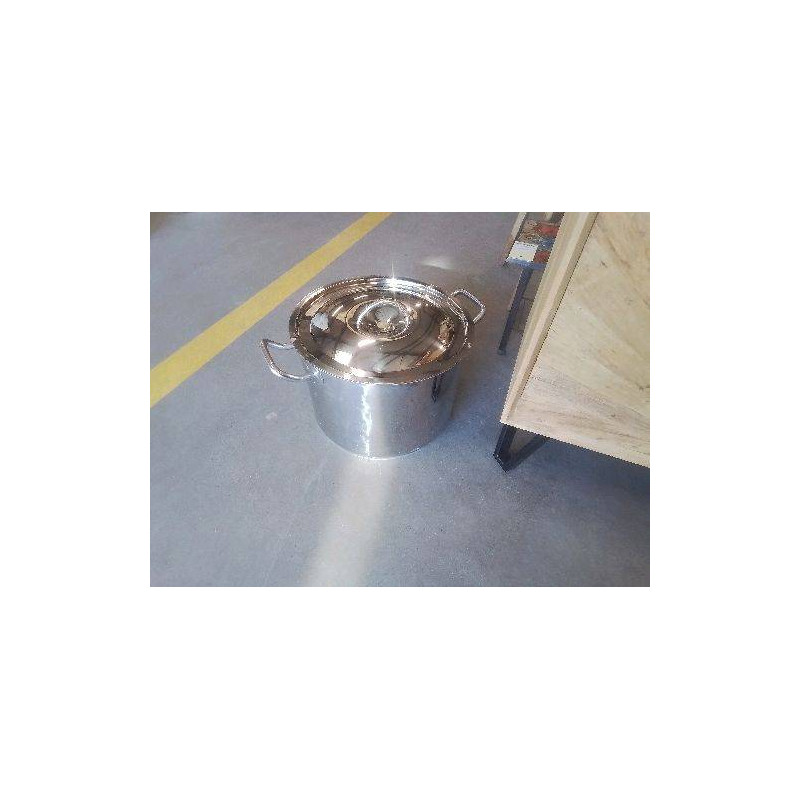 MARMITE INOX AVEC COUVERCLE TGM