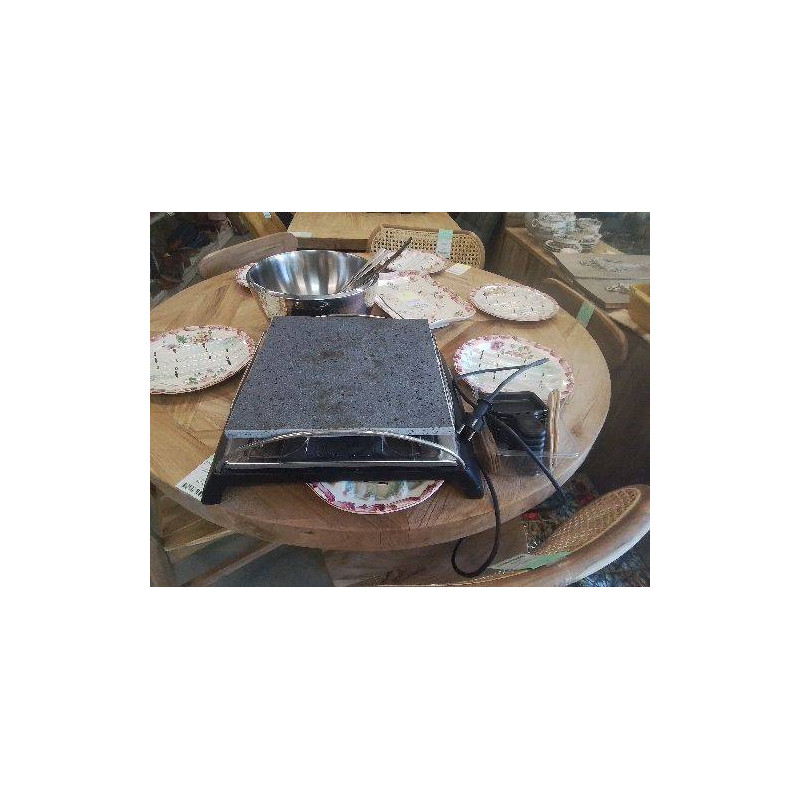 RACLETTE AVEC PELLES EN ACC BB 8 PERSONNES